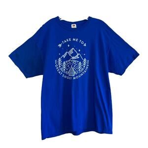 Great Smoky Mountains Nature Outdoors Oversized Graphic Tee